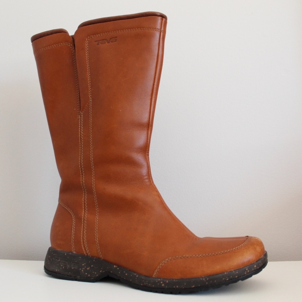 Brown Leather Boots